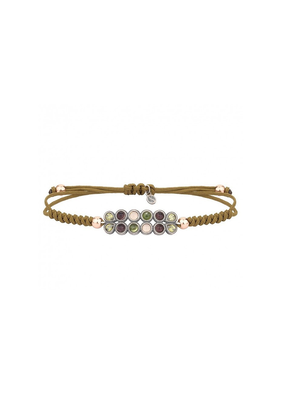 Pulsera SUNFIELD cuarzo, peridoto , turmalina Pulsera SUNFIELD cuarzo, peridoto , turmalina