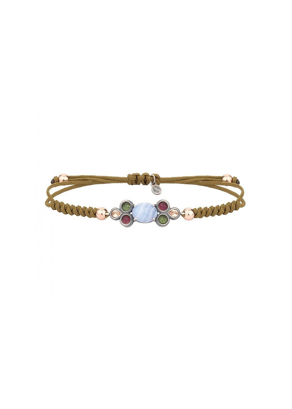 Pulsera SUNFIELD peridoto, turmalina y ágata Pulsera SUNFIELD peridoto, turmalina y ágata