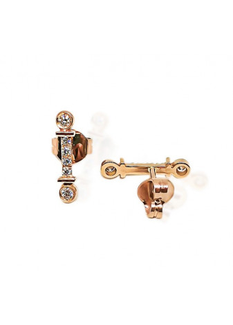 Pendientes TIFFANY oro y diamantes