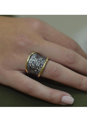 Anillo CHOCO COOL plata y oro