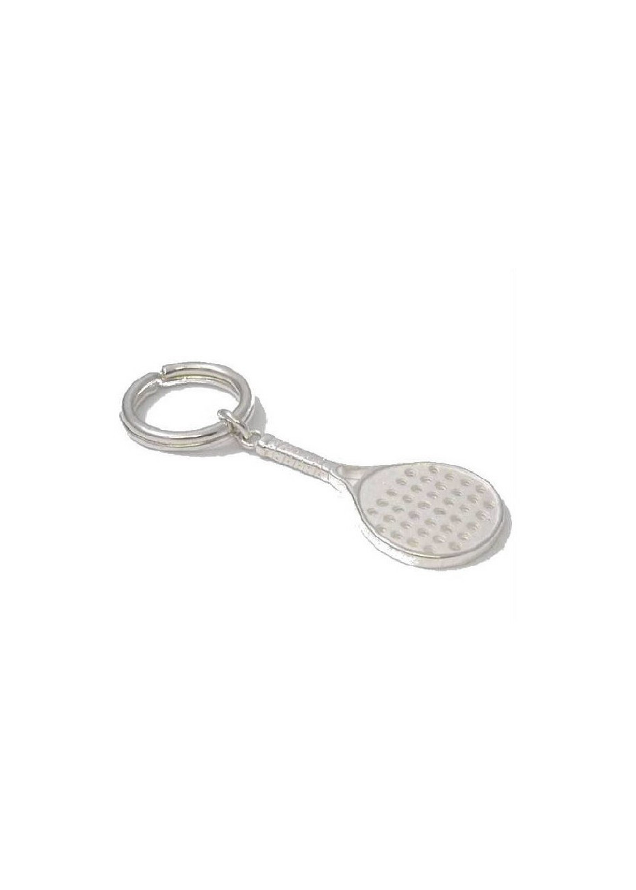 LLavero pala de padel de plata