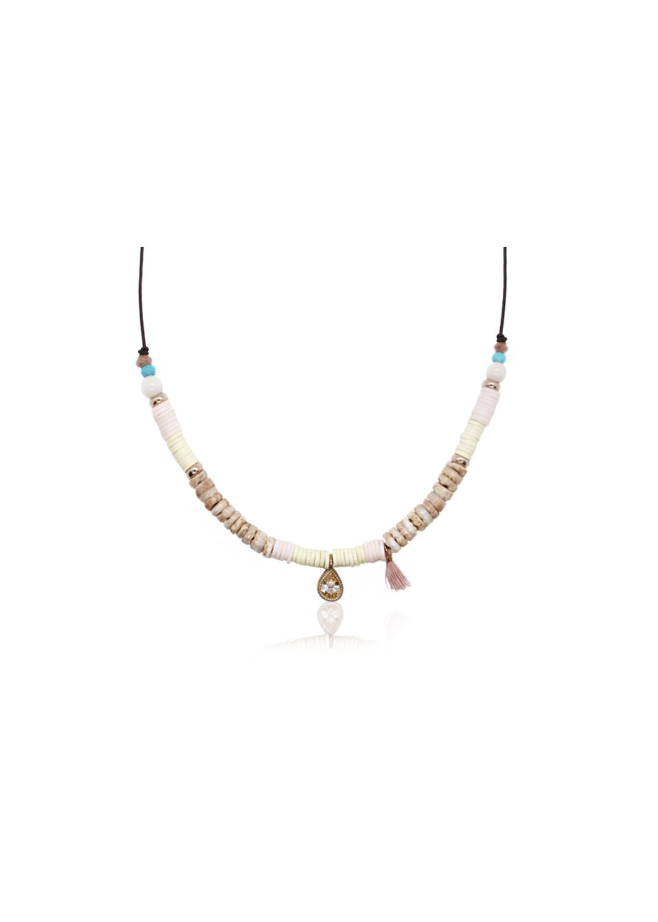 Colgante SUNFIELD plata y circonitas