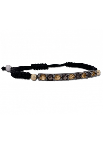 PULSERA ALLEGRIA PLATA Y SEMIPRECIOSAS