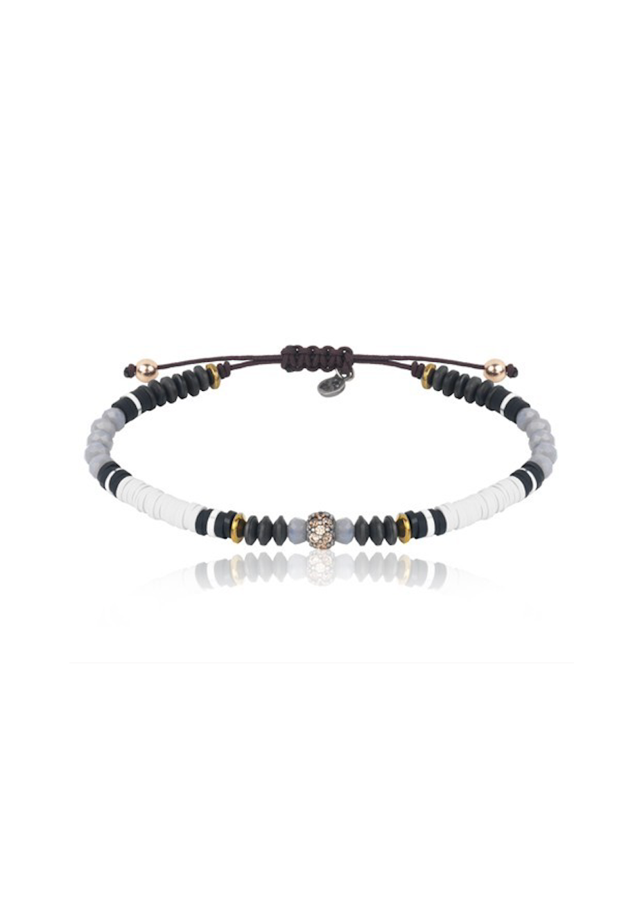 Pulsera SUNFIELD plata y circonitas
