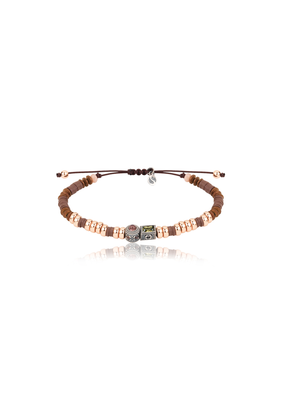 Pulsera ARÁN plata y semipreciosas Pulsera ARÁN plata y semipreciosas