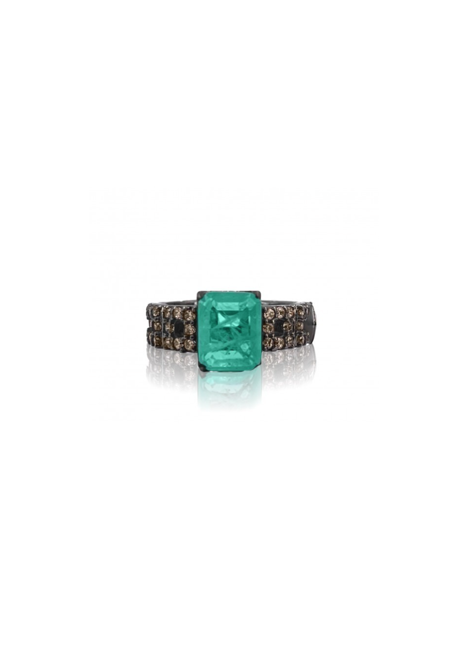 Anillo WINDOWS plata, oro y semipreciosas Anillo WINDOWS plata, oro y semipreciosas