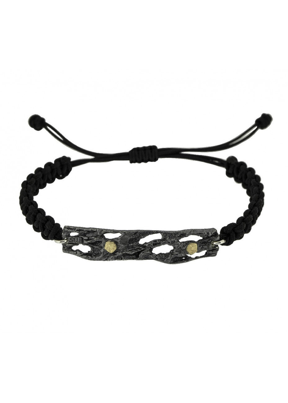 Pulsera plata y oro