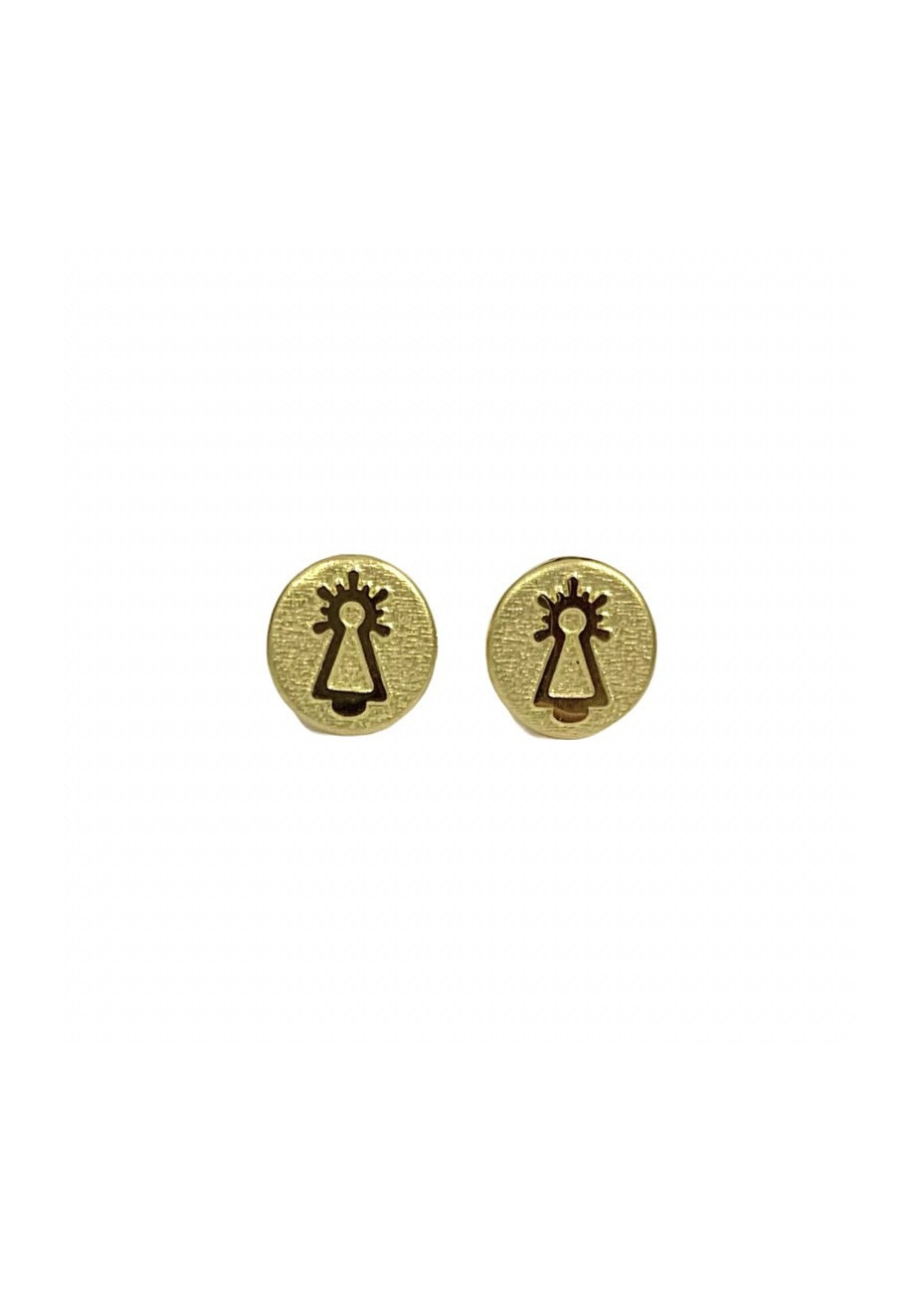 Pendientes oro de la Virgen del Pilar