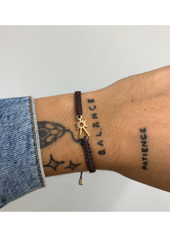 Pulsera Virgen oro