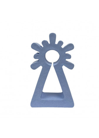 FIGURA VIRGEN DEL PILAR BEBÉ AZUL