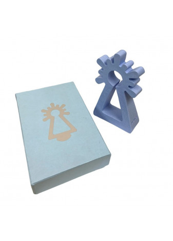 FIGURA VIRGEN DEL PILAR BEBÉ AZUL