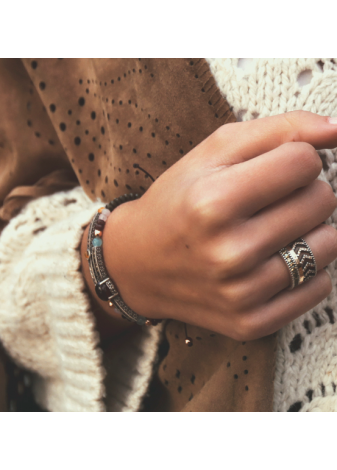 Pulsera SUNFIELD BOLVIR turmalina