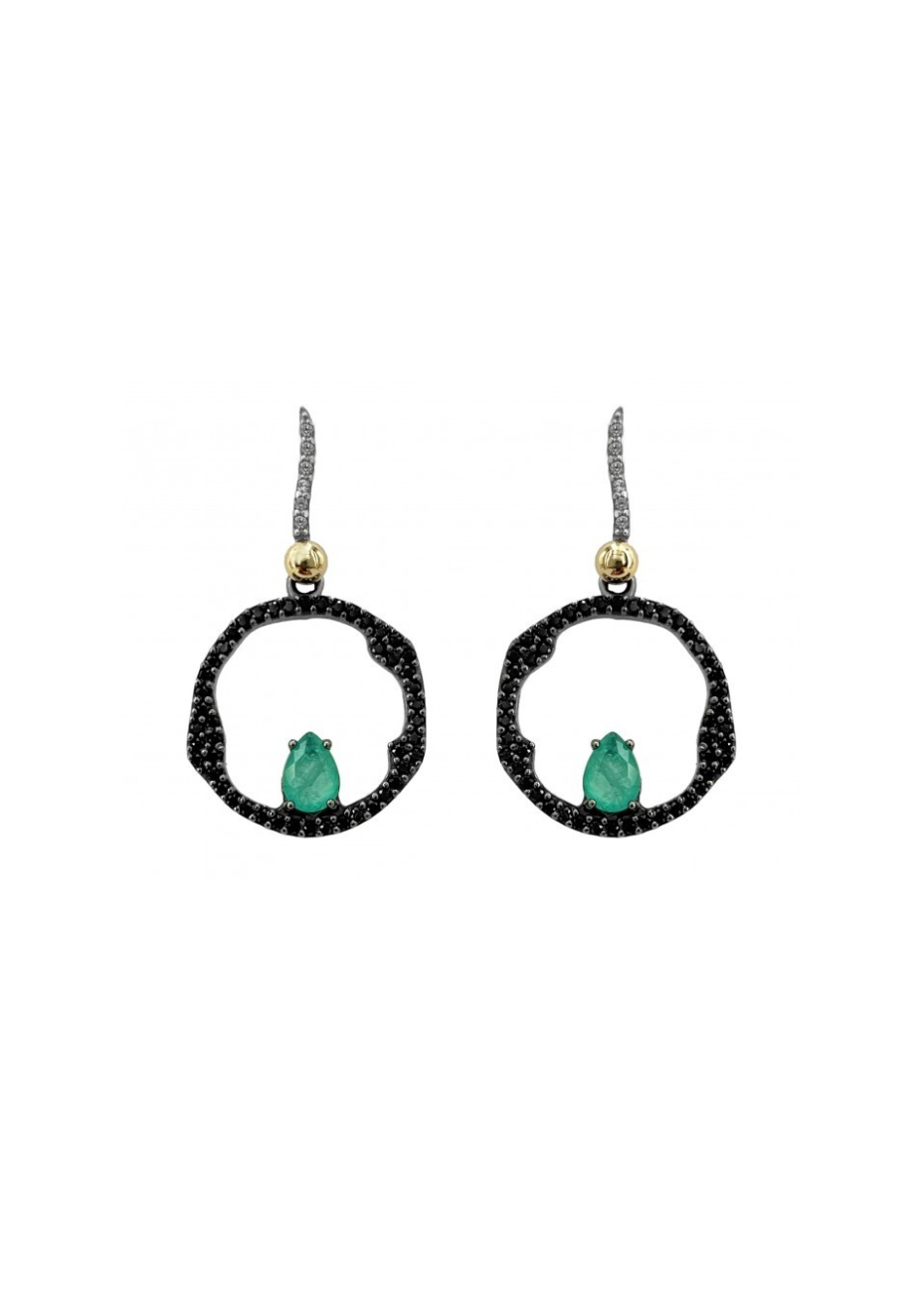 Pendientes plata, oro y semipreciosas Pendientes plata, oro y semipreciosas