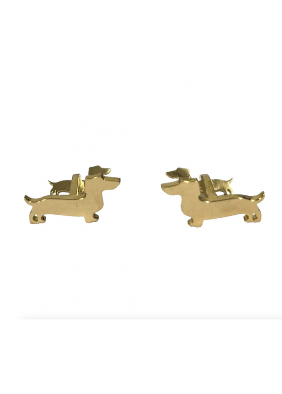 Gemelos teckel oro