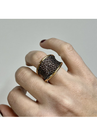 Anillo BOHEMME plata y oro