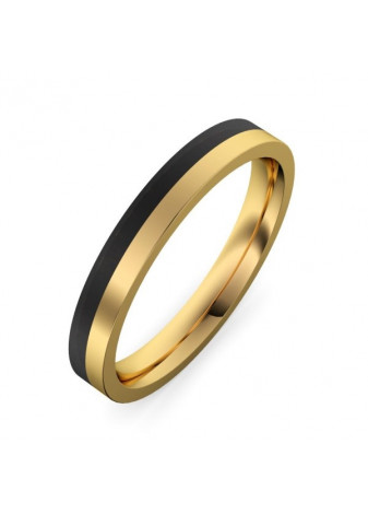 Alianza oro amarillo y fibra de carbono