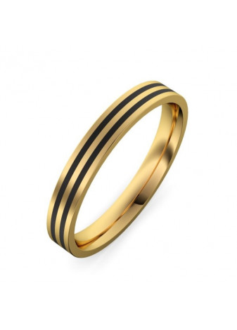 Alianza oro amarillo y fibra de carbono
