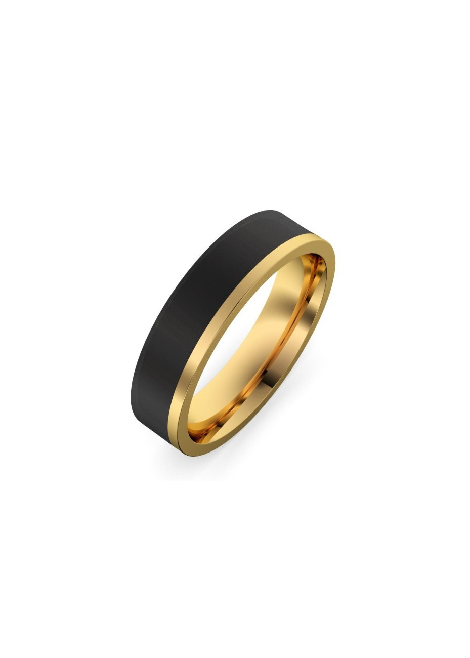Alianza de fibra de carbono y oro amarillo