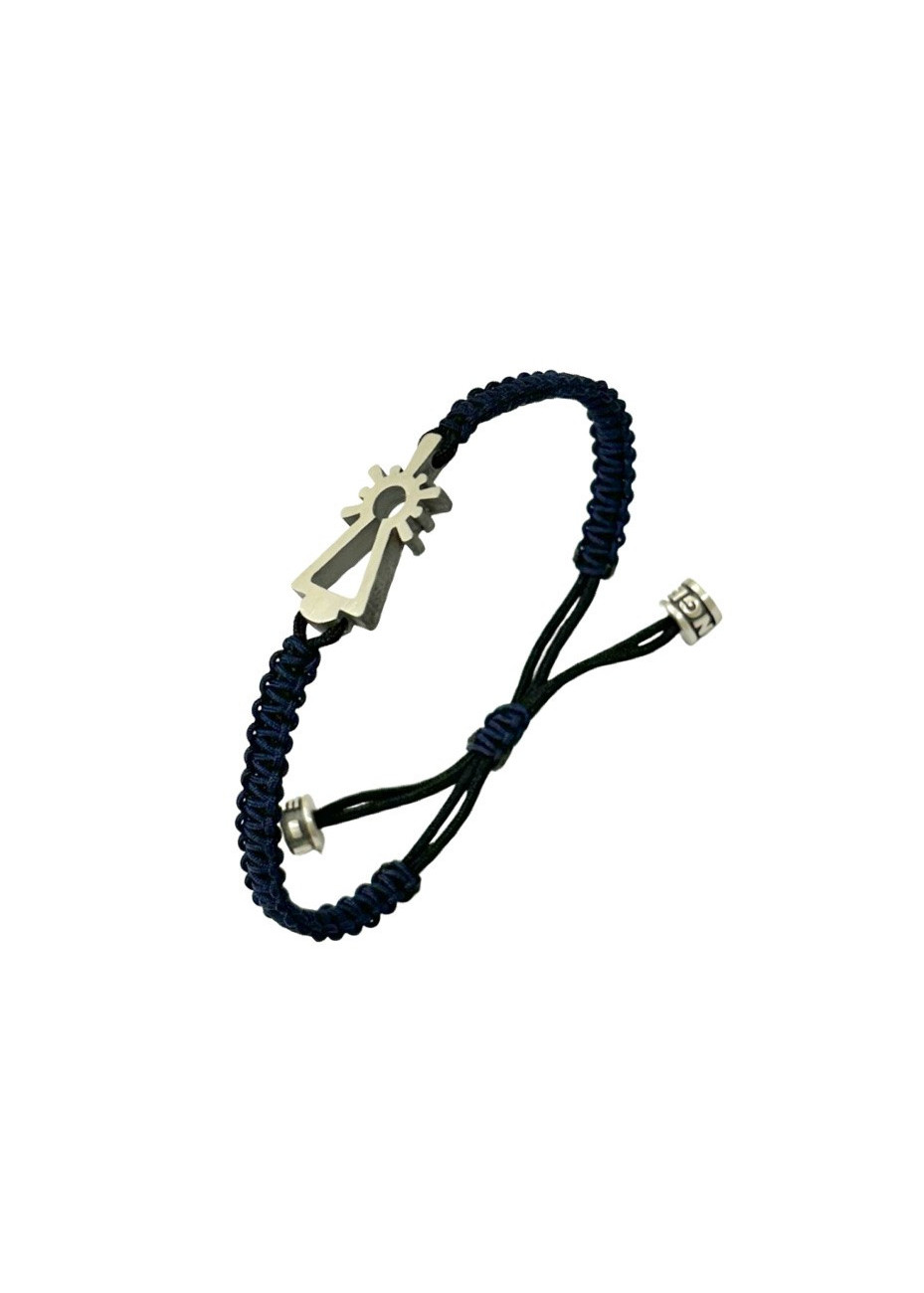 Pulsera Virgen del Pilar nylon marino Pulsera Virgen del Pilar nylon marino