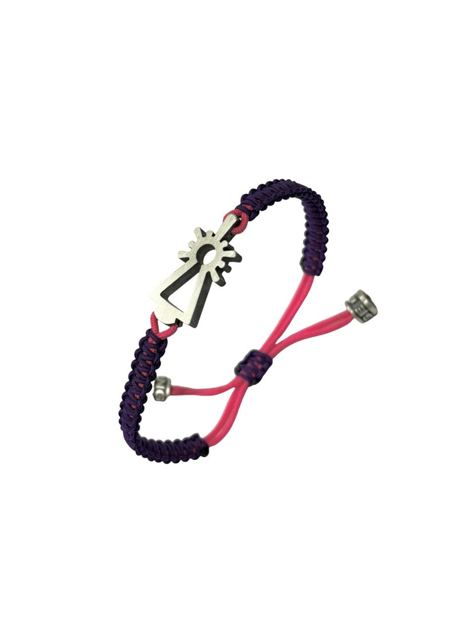 Pulsera Virgen del Pilar nylon verde Pulsera Virgen del Pilar nylon verde