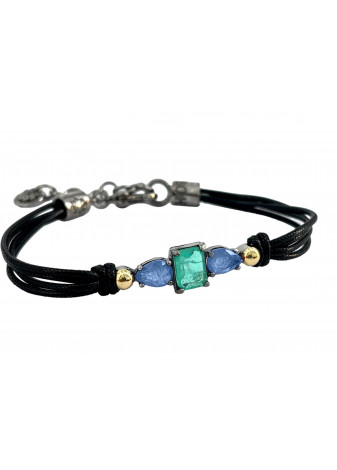 Pulsera BOHEMME plata y oro