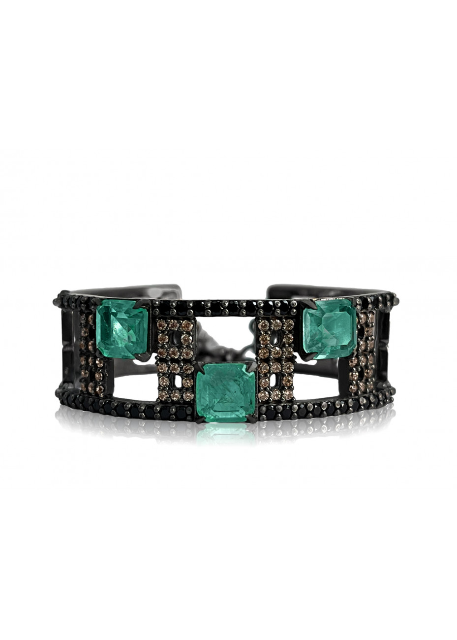 Pulsera BOHEMME plata y oro
