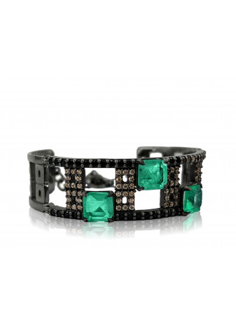 Pulsera BOHEMME plata y oro