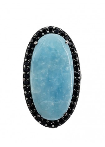Anillo BOHEMME CIELO oro, plata y semipreciosas