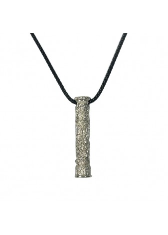 Colgante columna plata...
