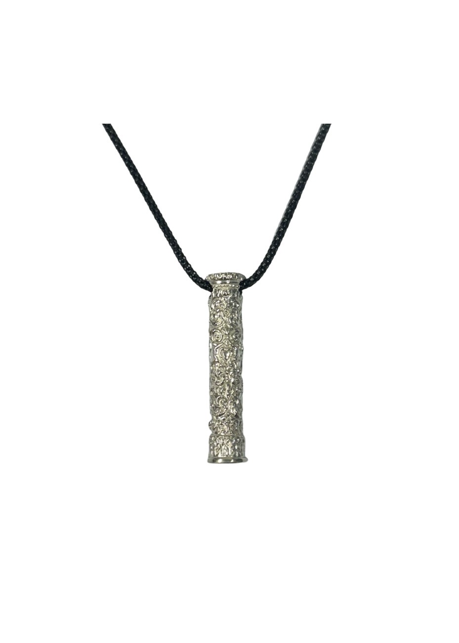 Colgante columna plata Virgen del Pilar