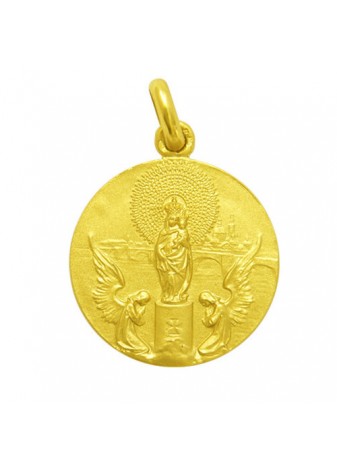 Medalla de la Virgen del Pilar 22mm