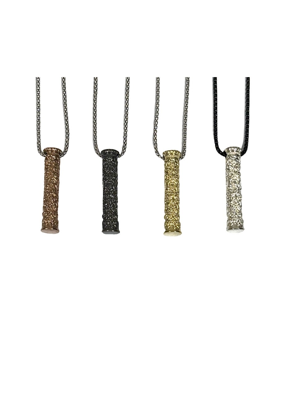 Colgante columna plata Virgen del Pilar