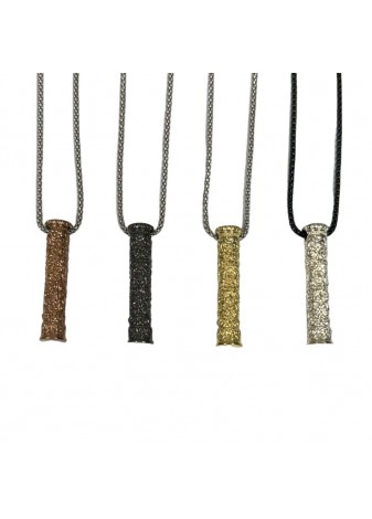 Colgante columna plata Virgen del Pilar