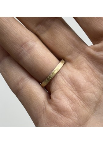 Anillo de plata, oro y brillante 0,15ct