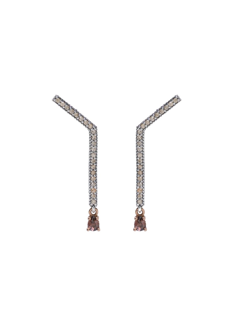 Pendientes SUNFIELD Juliette Diagonale