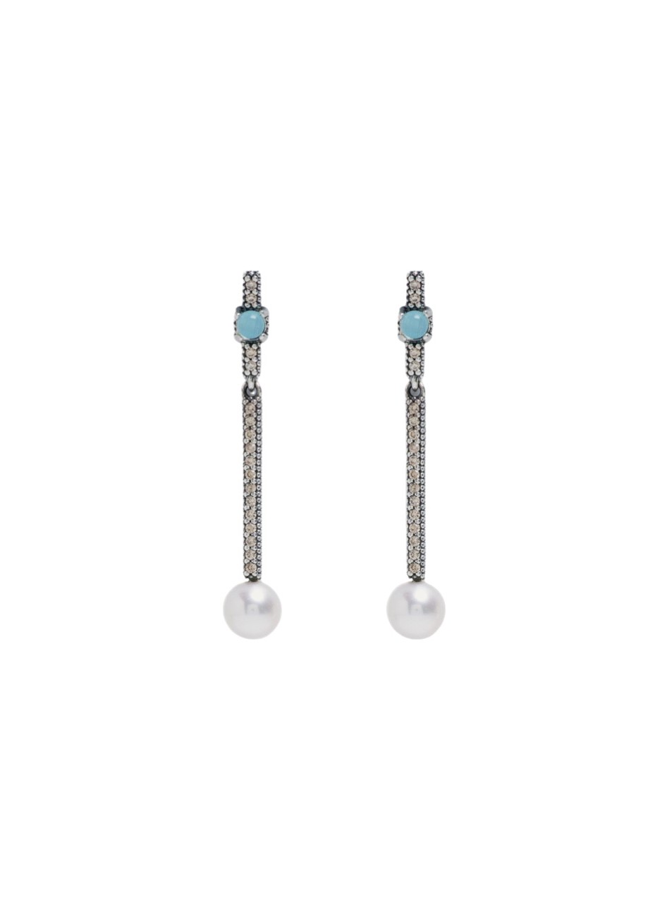 Pendientes SUNFIELD Juliette Pearl Blue