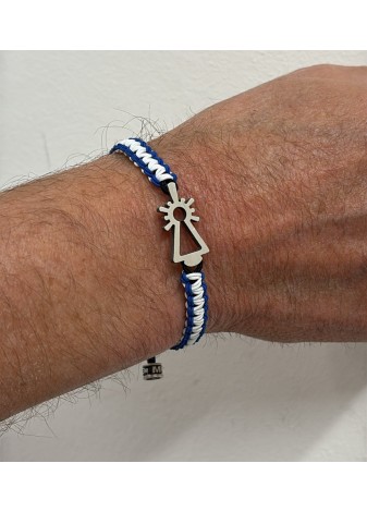 Pulsera Virgen del Pilar plata Real Zaragoza