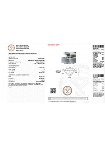 Pendientes dormilonas oro blanco con diamantes lab 1,04 ct